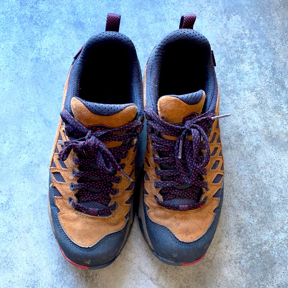 Danner hiking boots.